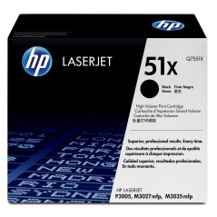 HP Toner Black High Capacity (Q7551X) - Premium Performance & Extended Yield